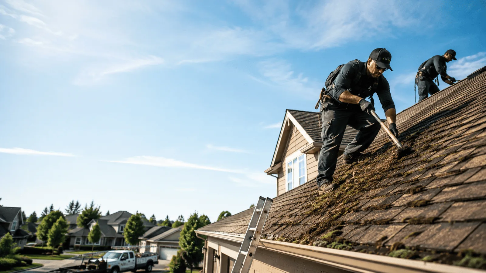 Roof Moss Removal in Clontarf, MN near me